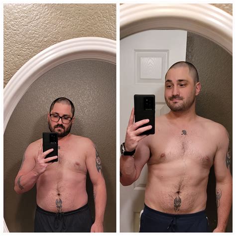 Progress Pics of 30 lbs Fat Loss 6 feet 2 Male 250 lbs to 220 lbs ...