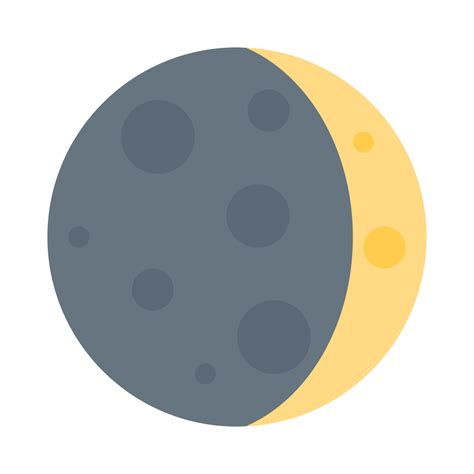 🌒 Waxing Crescent Moon Emoji - What Emoji 🧐