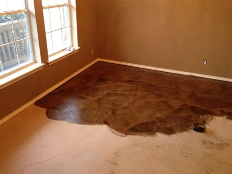 Diy Staining Concrete Floors - DIY Home Renovation Ideas