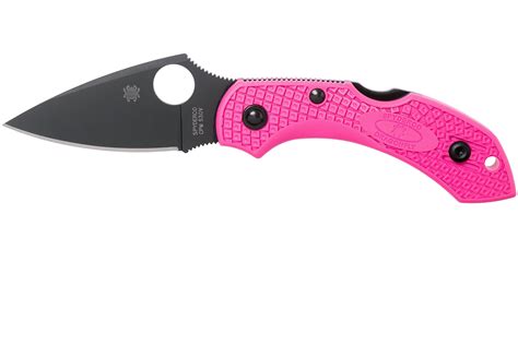 Spyderco Dragonfly 2 Pink Black S30V C28FPPNS30BK2 Pink Heals coltello ...
