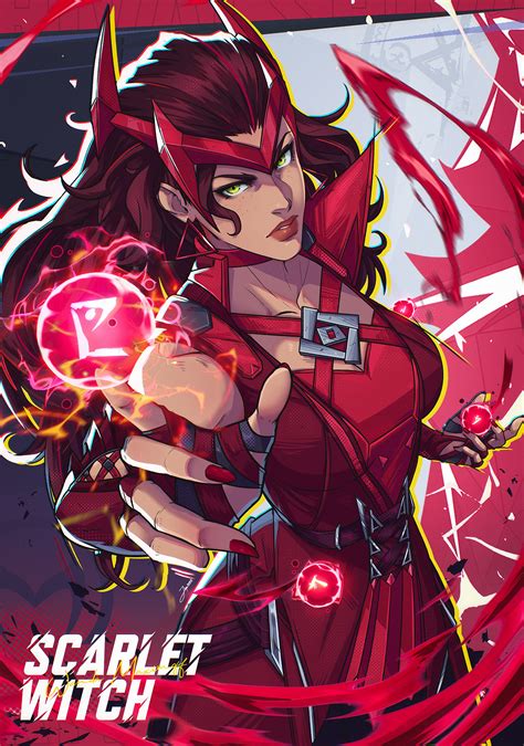 Scarlet Witch - Marvel - Image by Jhonyknight #4490334 - Zerochan Anime ...