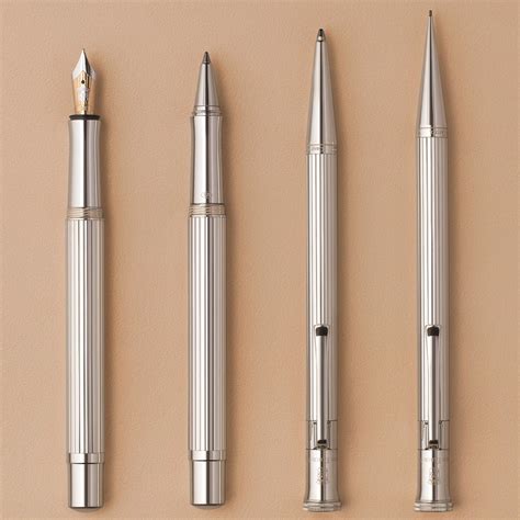 Buy Graf Von Faber Castell Classic Sterling Silver Fountain Pen | GVFC ...