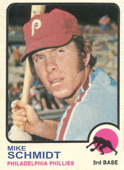 The Phillies Room: 1973 Topps #PR1 Mike Schmidt