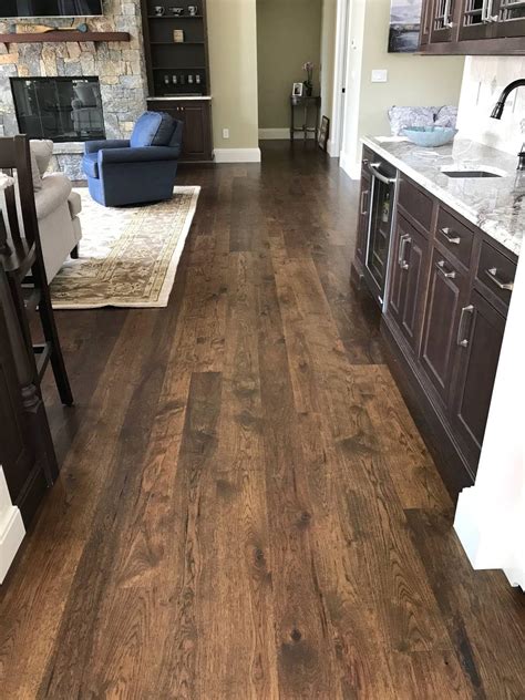 Wide Plank Character Hickory Floor | Vermont Plank Flooring