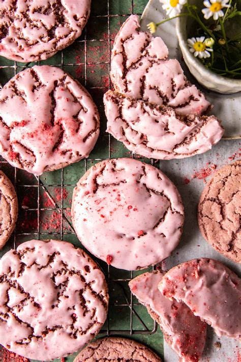 Double Strawberry Sugar Cookies. - Half Baked Harvest