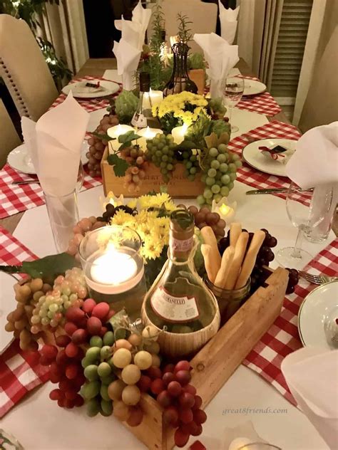 Little Italy Chicago Theme Dinner Party - Great Eight Friends | Italian ...