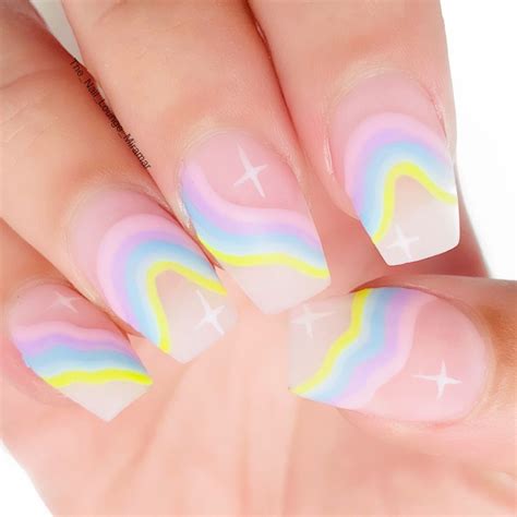 Pin on Cattoo | Rainbow nail art, Kids nail designs, Rainbow nails