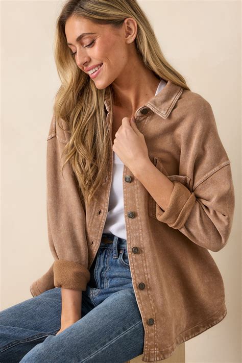 Z Supply All Day Knit Jacket In Campfire | Red Dress