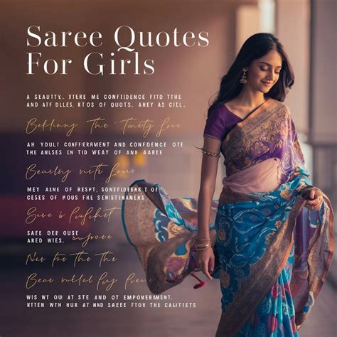 Saree Beauty Quotes