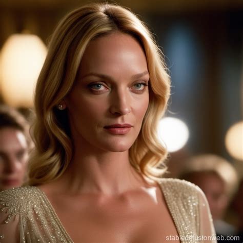 Young Uma Thurman's Career | Stable Diffusion Online