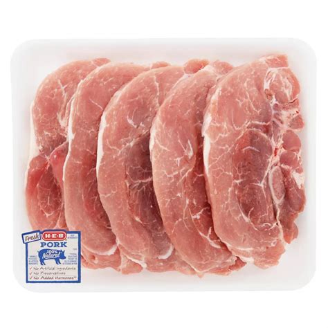 H-E-B Bone-in Sirloin Pork Chops - Value Pack - Shop Pork at H-E-B
