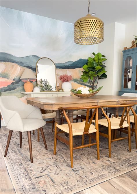 12 Dining Room Wall Mural Ideas