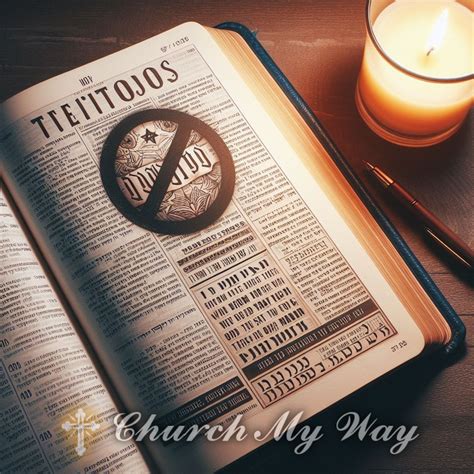 What does the Bible say about tattoos? - Church My Way