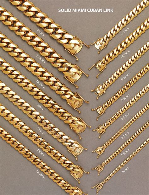 Gold cuban link chain – Artofit