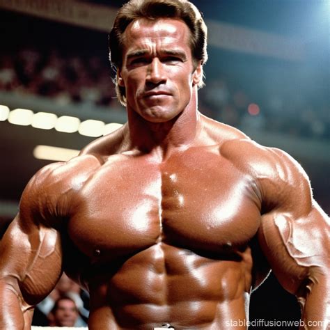 arnold schwarzenegger selling decanters at a flea market Prompts ...