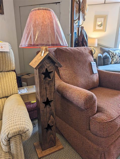 Primitive House Floor Lamp | Roth & Brader Furniture