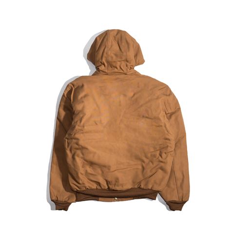 Carhartt カーハート J140 ダックアクティブジャケット キルティングフランネル裏地 アメリカ製 ｜ メンズ S M L XL XXL MADE IN USA 米国製 UFCW ...