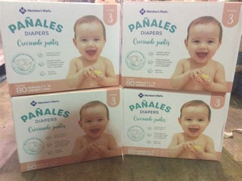 Member's Mark Baby Diapers Size 3 (16-28 Pounds), 320 Ct, Boxes Are In ...