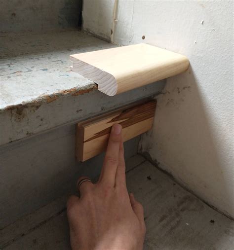 How to add 3/4" hardwood flooring to stairs that have stair nose ...