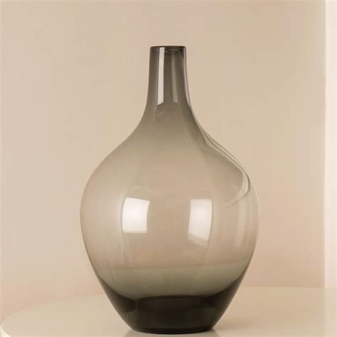 Large Floor Vase Living Room Decor Tall Glass Vase for Pampas Grass ...