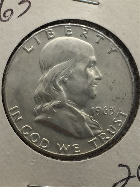 1963-D Franklin Half Dollar Uncirculated | Property Room
