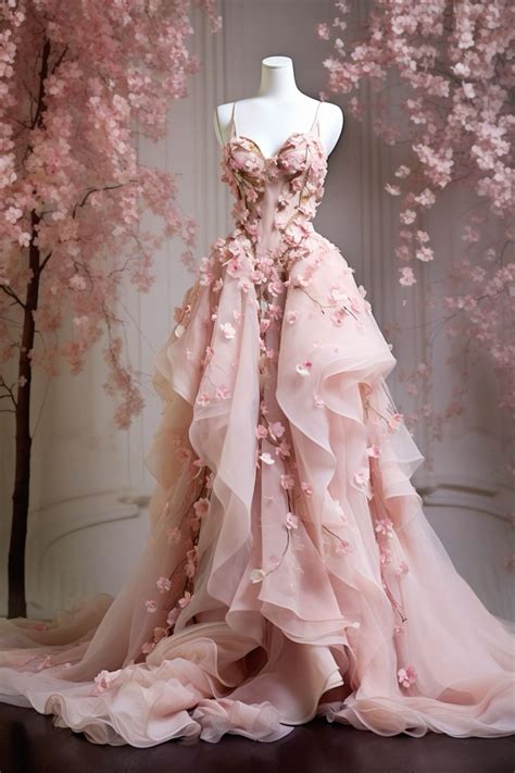 Cherry Blossom | Ball gowns, Retro ball gowns, Tulle evening dress