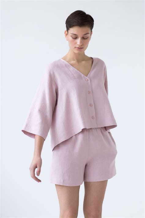Women's Linen Pajama Sets at Humberto Watts blog