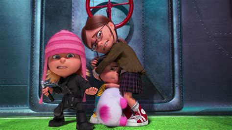Despicable Me 2 HD Wallpaper: Margo, Edith, and Agnes Unite!