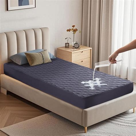 Amazon.com: BEDLORE Waterproof Mattress Protector, Twin Size Noiseless ...