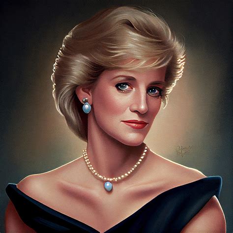 Princess Diana Of Wales Art Mixed Media by Stephen Smith Galleries ...