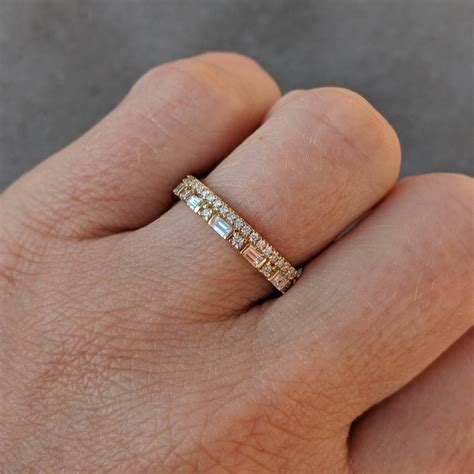 Baguette Wedding Bands: Ultimate Guide & 22 Style Ideas | Deer Pearl ...