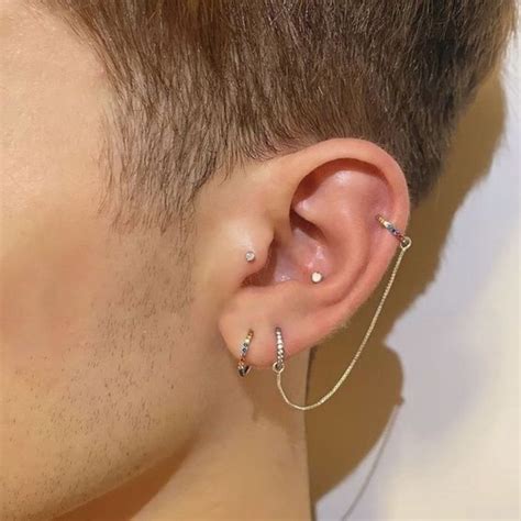 Ear Piercings For Men - Ear Piercings Guide » STYPPY