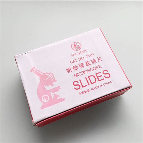 50 x Glass Microscope Slides — URBECO