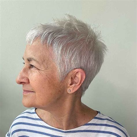 21 Perfect Pixie Haircuts for Women Over 70 to Pull Off