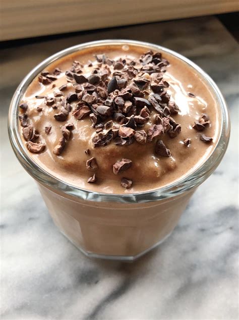 Chocolate Peanut Butter Shake - Chia Seed Gia