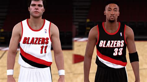 NLSC Forum • Downloads - 1999-2000 Trail Blazers Jerseys - PeacemanNOT