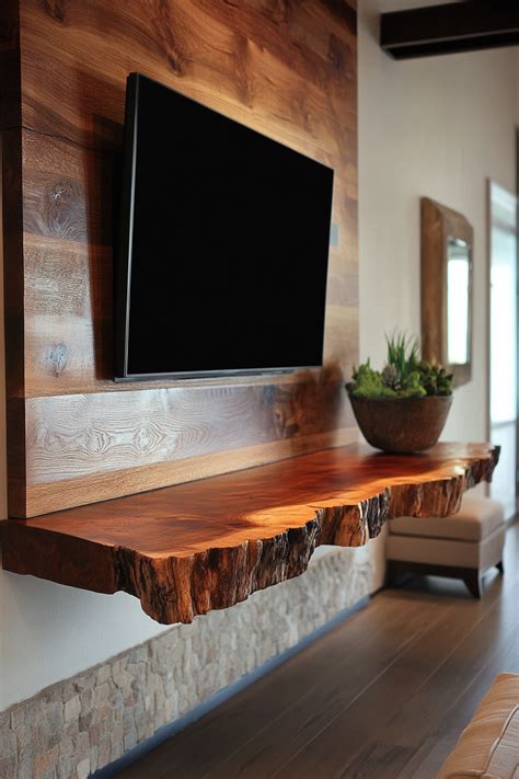13 Sleek Floating TV Stand Ideas To Modernize Your Space - DreamyHomeStyle