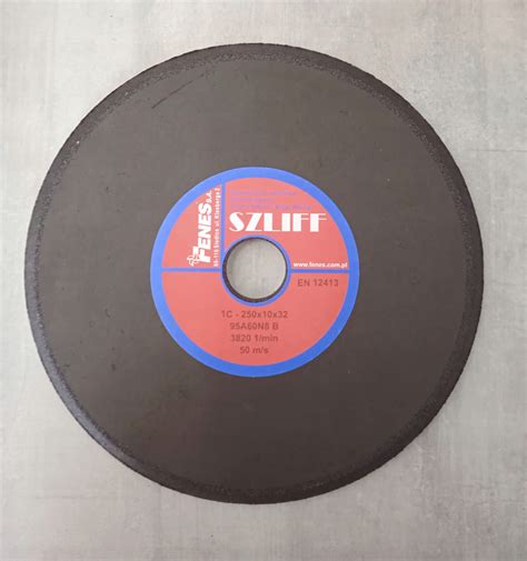 Ściernica do ostrzenia pił 250X10X32 FENES SZLIFF (5900461046706 ...