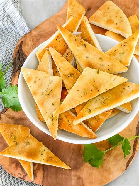 Homemade Baked Pita Chips Recipe - Three Olives Branch