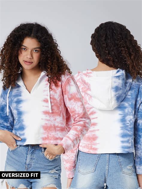 Buy Official Tie Dye: Ice Cream Women Hoodies Online