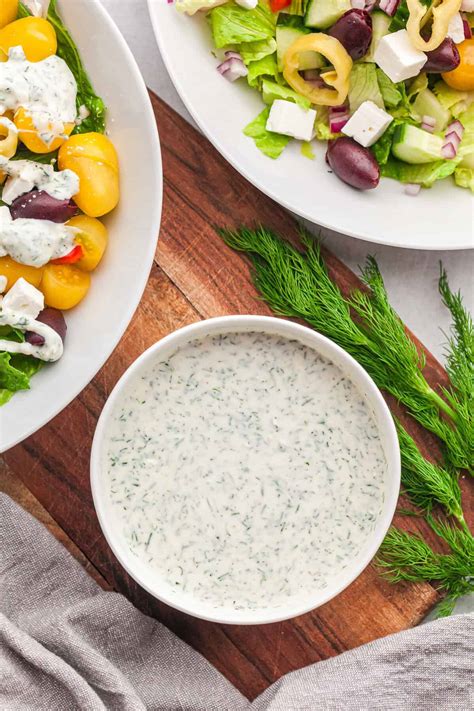 Creamy Greek Yogurt Dressing (Healthy and Delicious!) - Balancing Bowls