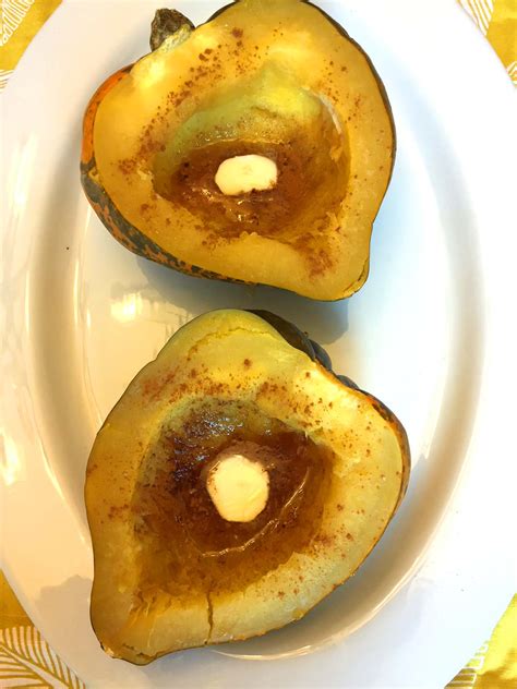Oven Roasted Acorn Squash Halves – Melanie Cooks