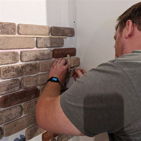 Brick Wall Way Installation