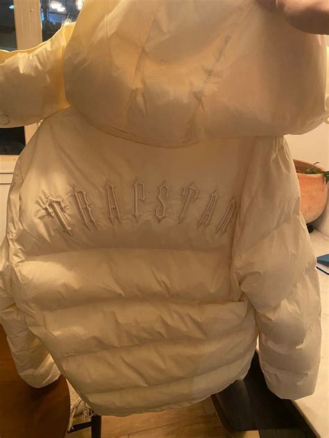 Trapstar London Trapstar Irongate Cream Puffer jacket | Grailed