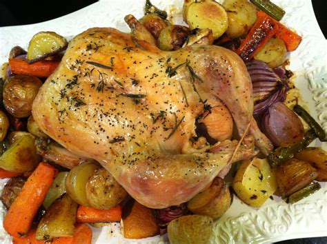 Roasted Chicken and Vegetables - The Weight of My Weight
