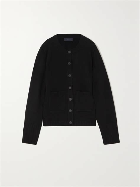Arch4 Jasmine Cashmere Cardigan In Black | ModeSens