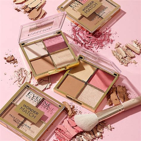 Eveline Cosmetics Wonder Match Face Contouring Palette - Paleta do ...