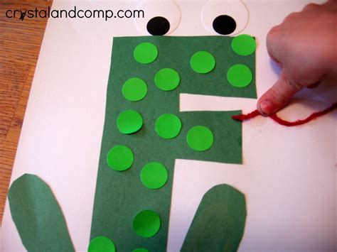 Letter F Crafts For Kindergarten