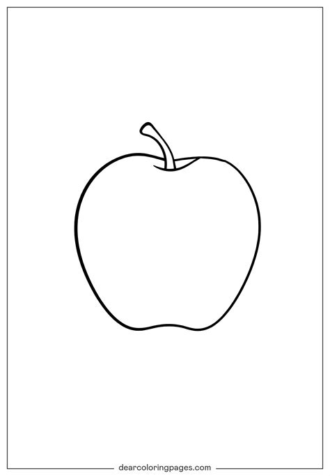 Apple Coloring Pages - 10 Free Printable Coloring Pages