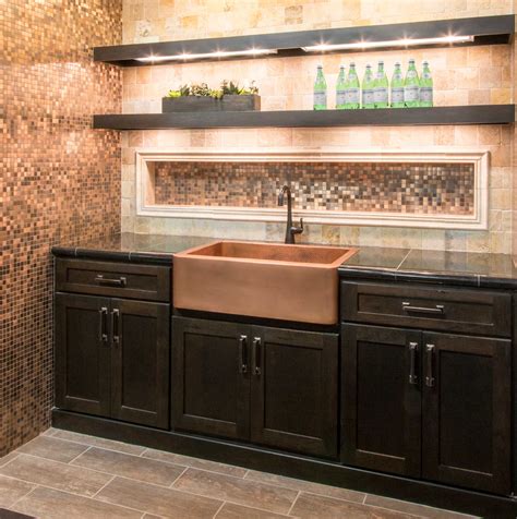 Brushed Copper Penny Round Metal Mosaic Wall and Floor Tile | Copper ...